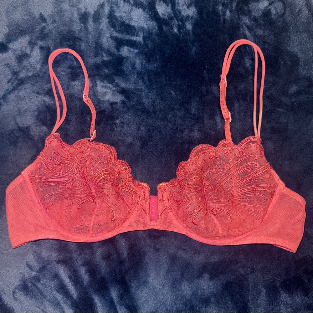 La Perla Elegant Pink Lace Bra